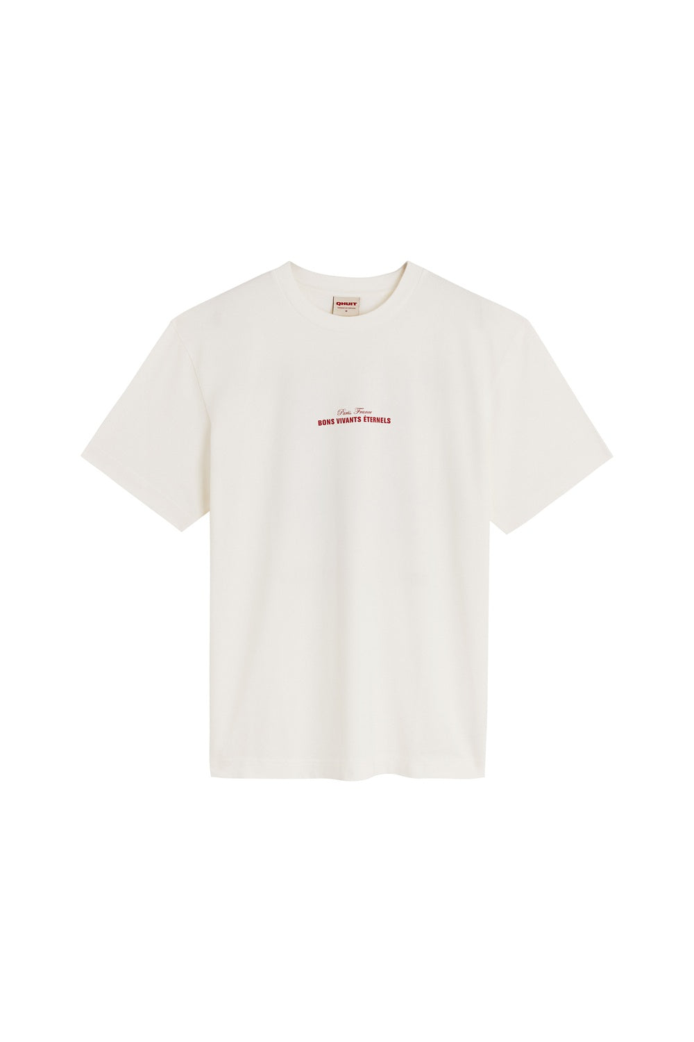 QHUIT CHATEAU T-SHIRT OFF WHITE  - Tôpette Skateboards & Lifestyle