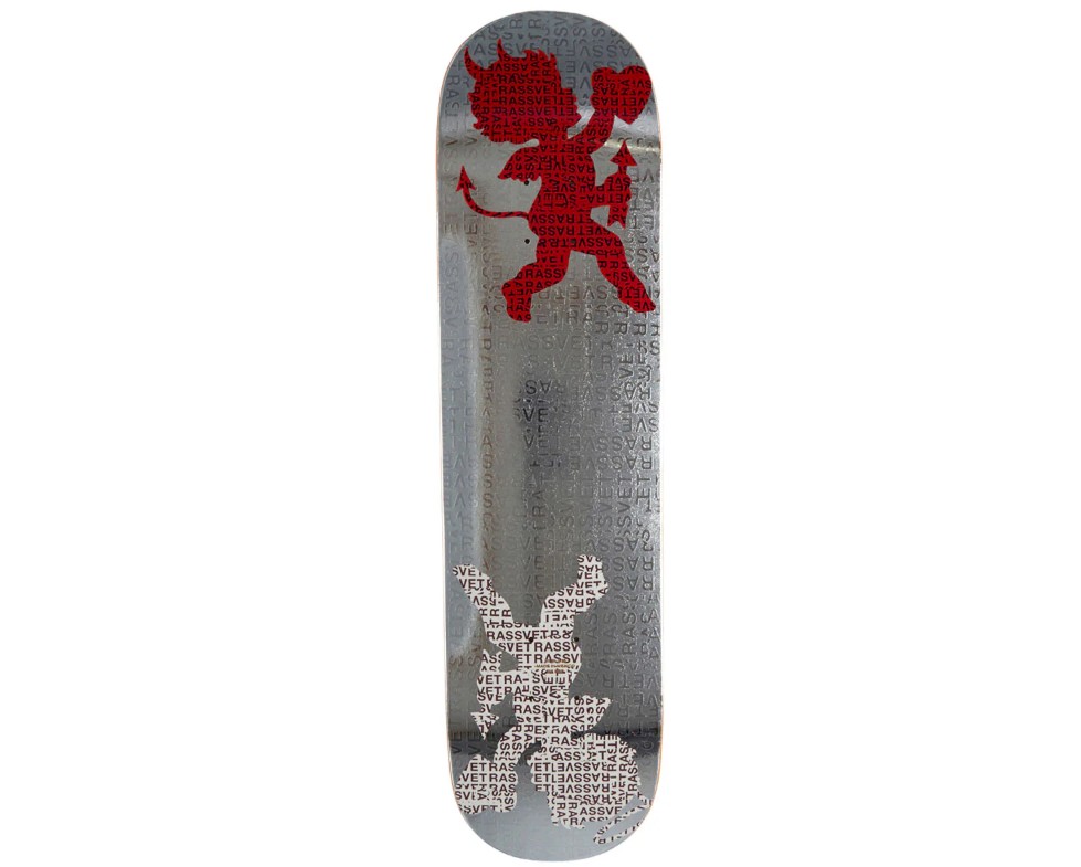 RASVETT BOARD TAVEIRA ANGEL DEVIL 8.25 - Tôpette Skateboards & Lifestyle