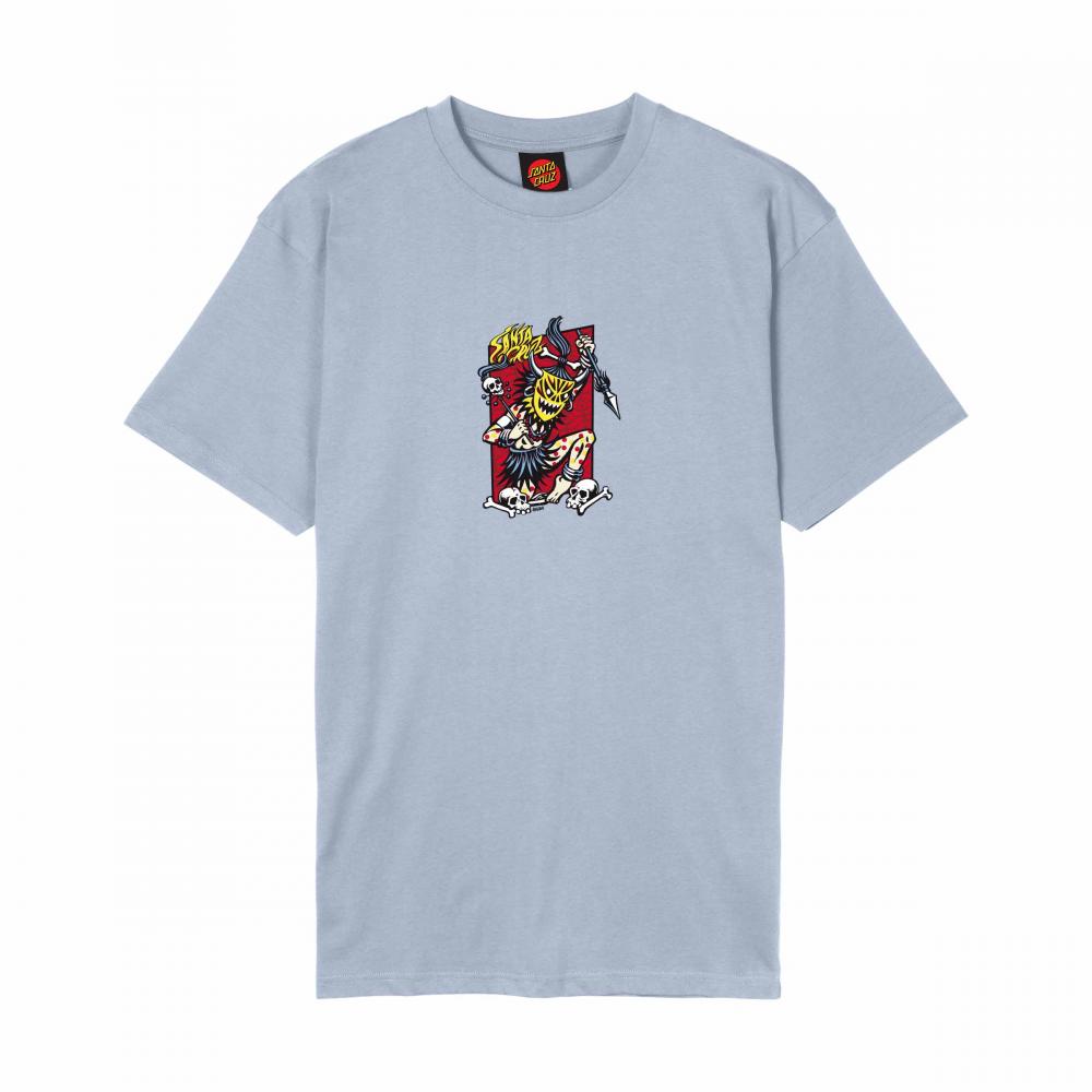 SANTA CRUZ SALBA VOODOO T-SHIRT FRESH BLUE - Tôpette Skateboards & Lifestyle