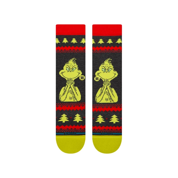 STANCE GRINCH SWEATER CREW