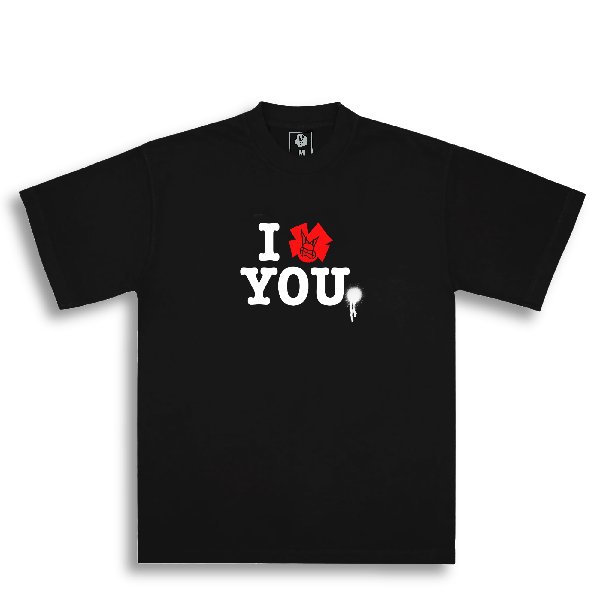 TEYO I LOVE YOU BLACK  - Tôpette Skateboards & Lifestyle