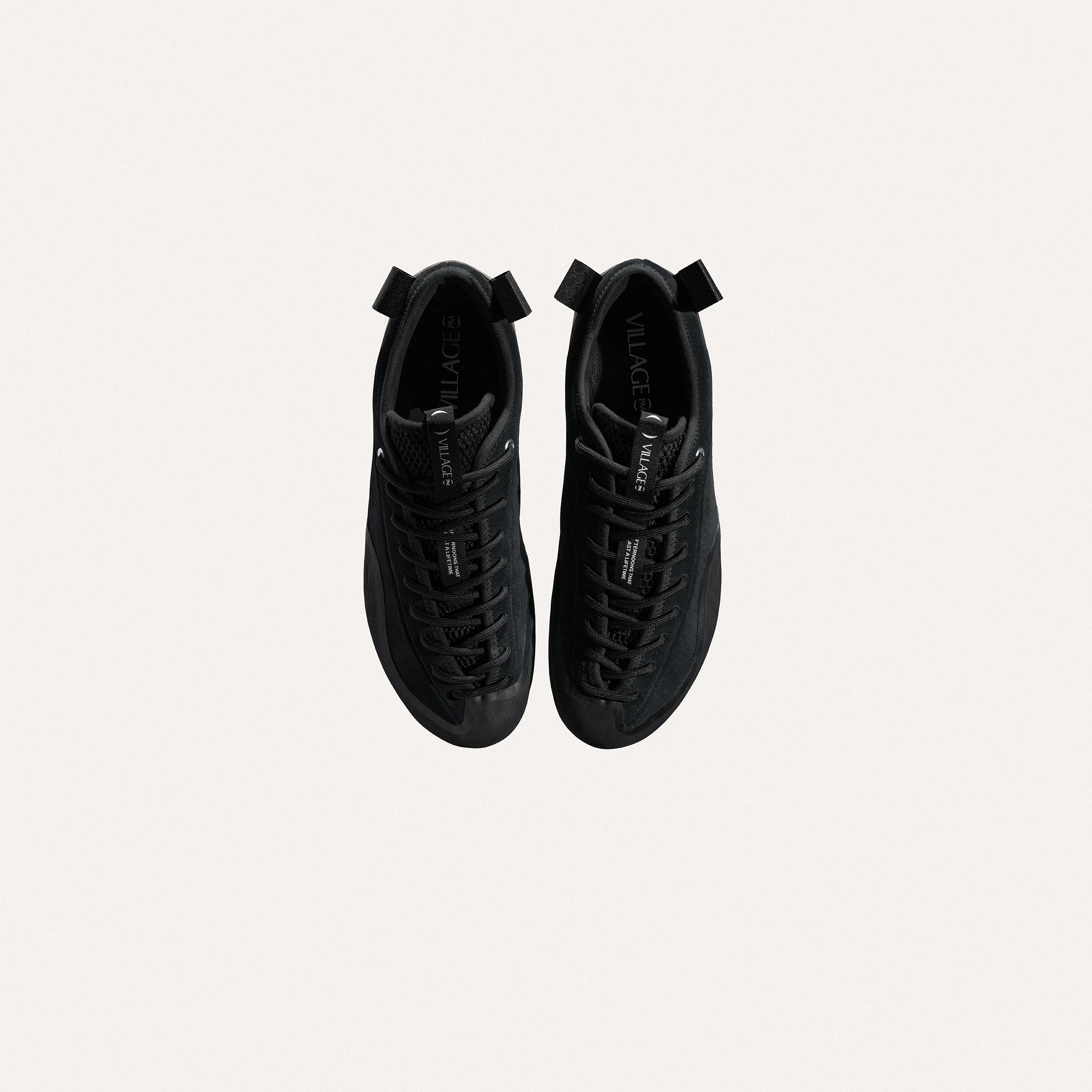 VILLAGE PM 1PM BLACK SUEDE - Tôpette Skateboards & Lifestyle