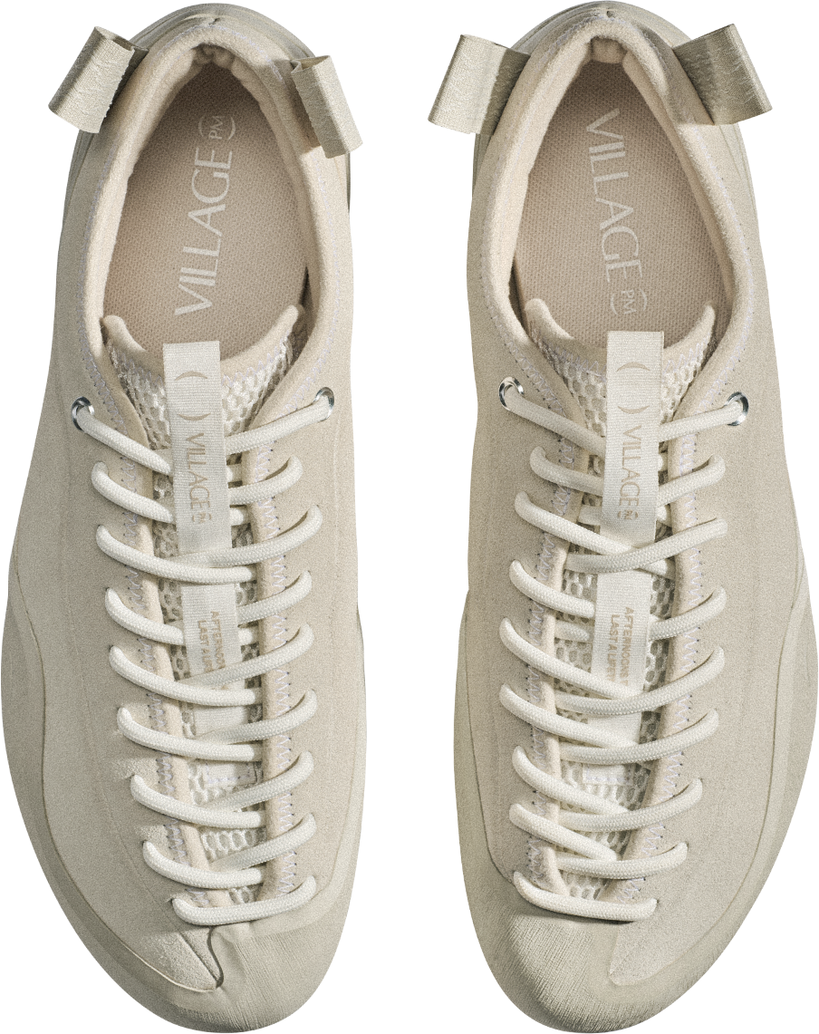 VILLAGE PM 1.00 PM CREAM SUEDE - Tôpette Skateboards & Lifestyle