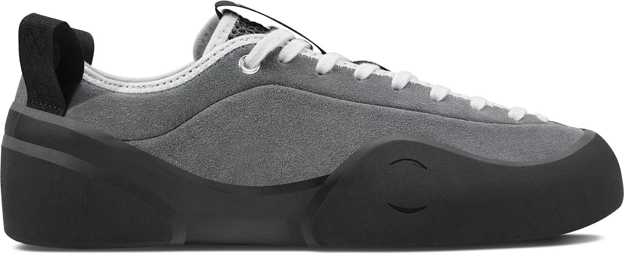 VILLAGE PM 1PM LEATHER SUEDE GREY NATURAL BLACK